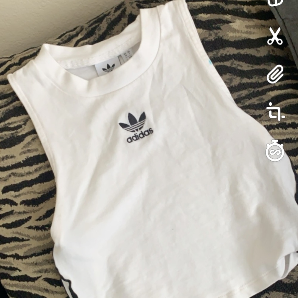 Adidas crop top